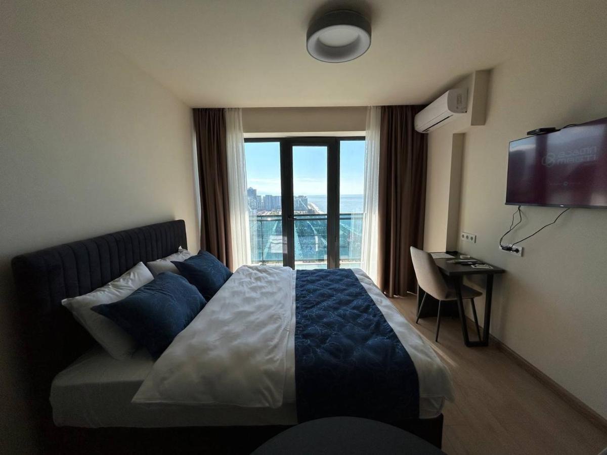 Студия С Потрясающим Видом На Море В Orbi Beach Tower 바투미 외부 사진
