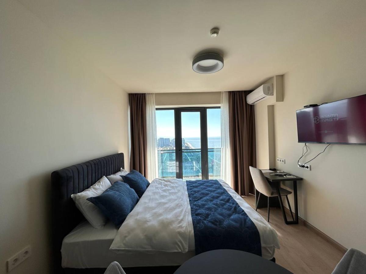 Студия С Потрясающим Видом На Море В Orbi Beach Tower 바투미 외부 사진