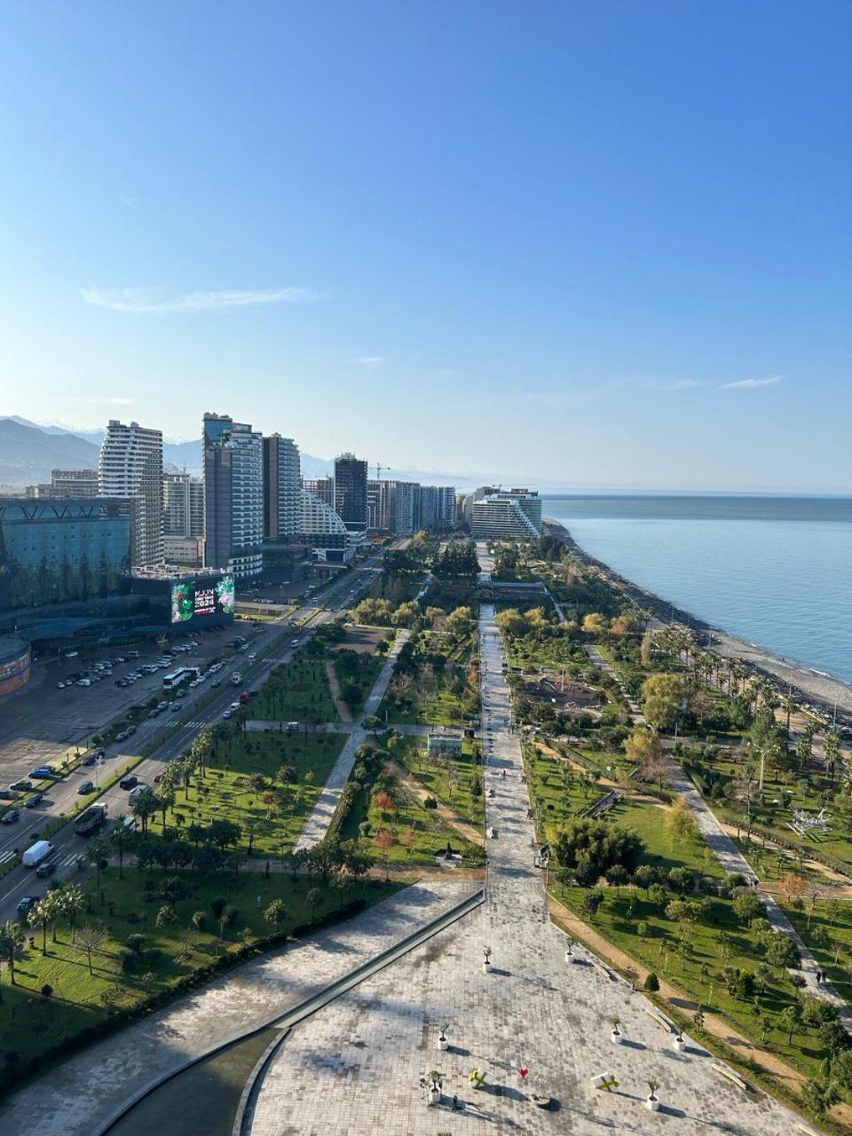 Студия С Потрясающим Видом На Море В Orbi Beach Tower 바투미 외부 사진